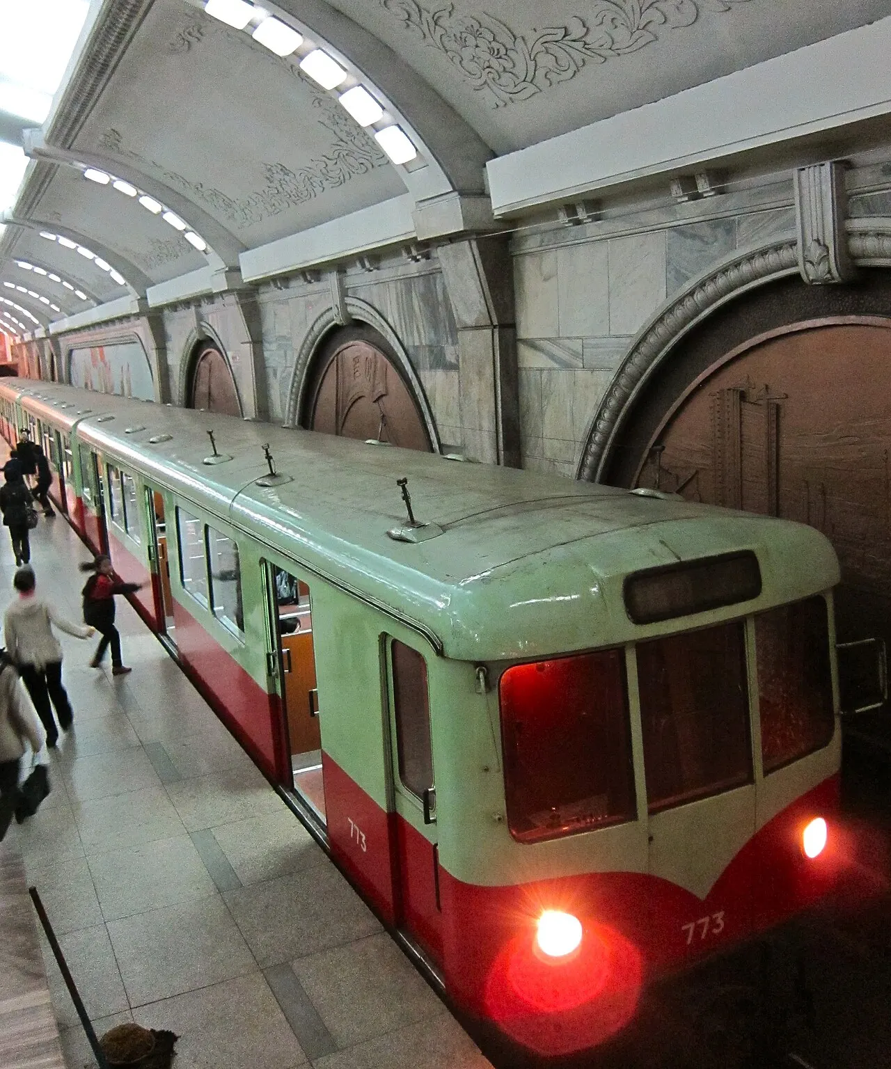 Pyongyang Metro, Pyongyang, Pyongyang, North Korea