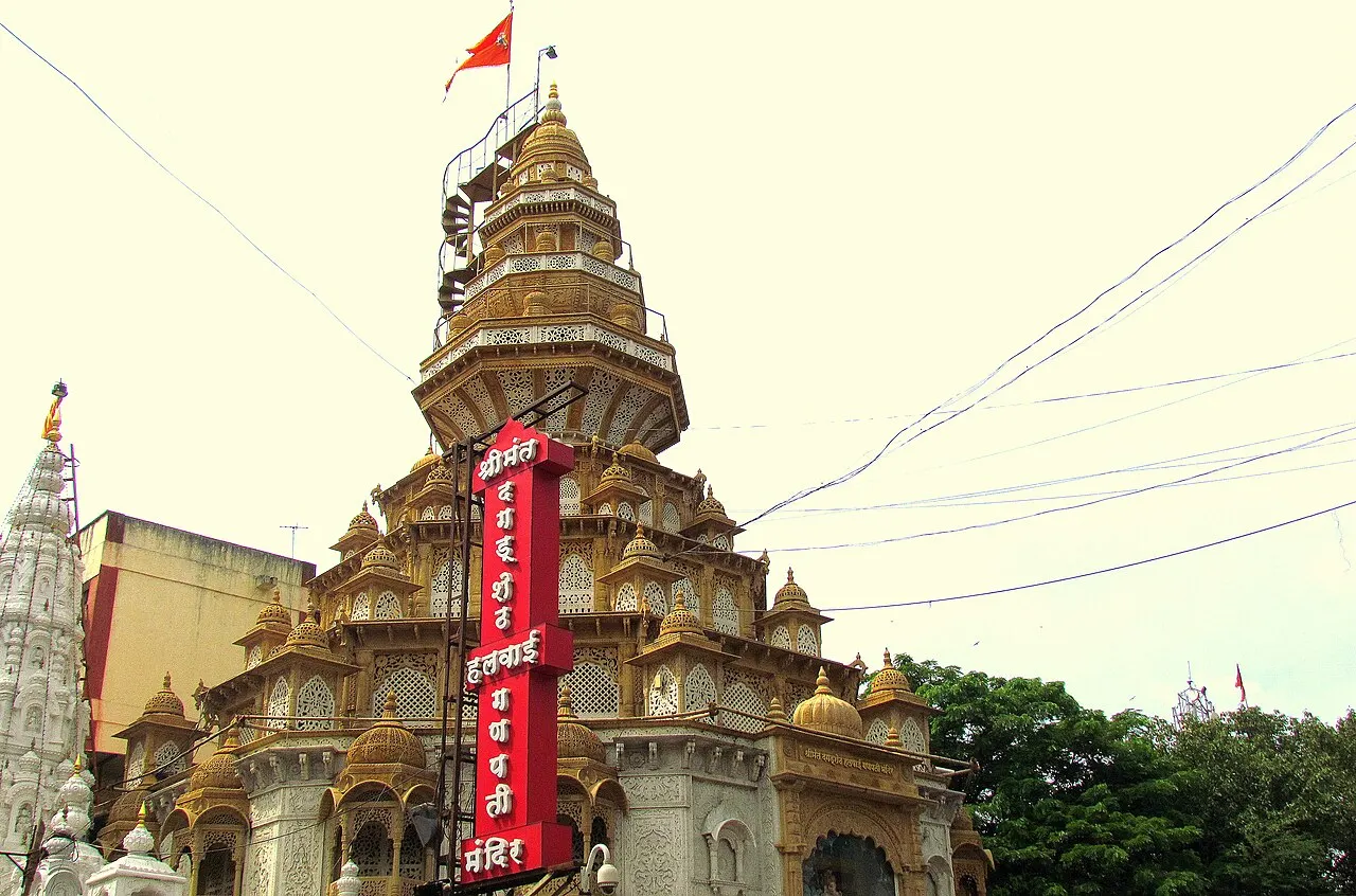 Dagdusheth Halwai Ganapati Temple, Pune, Maharashtra, India