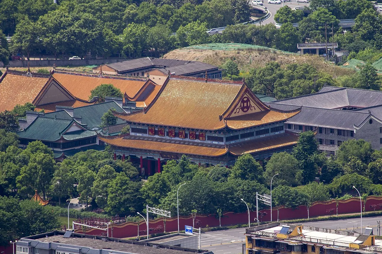 Kaifu Temple, Changsha, Hunan, China