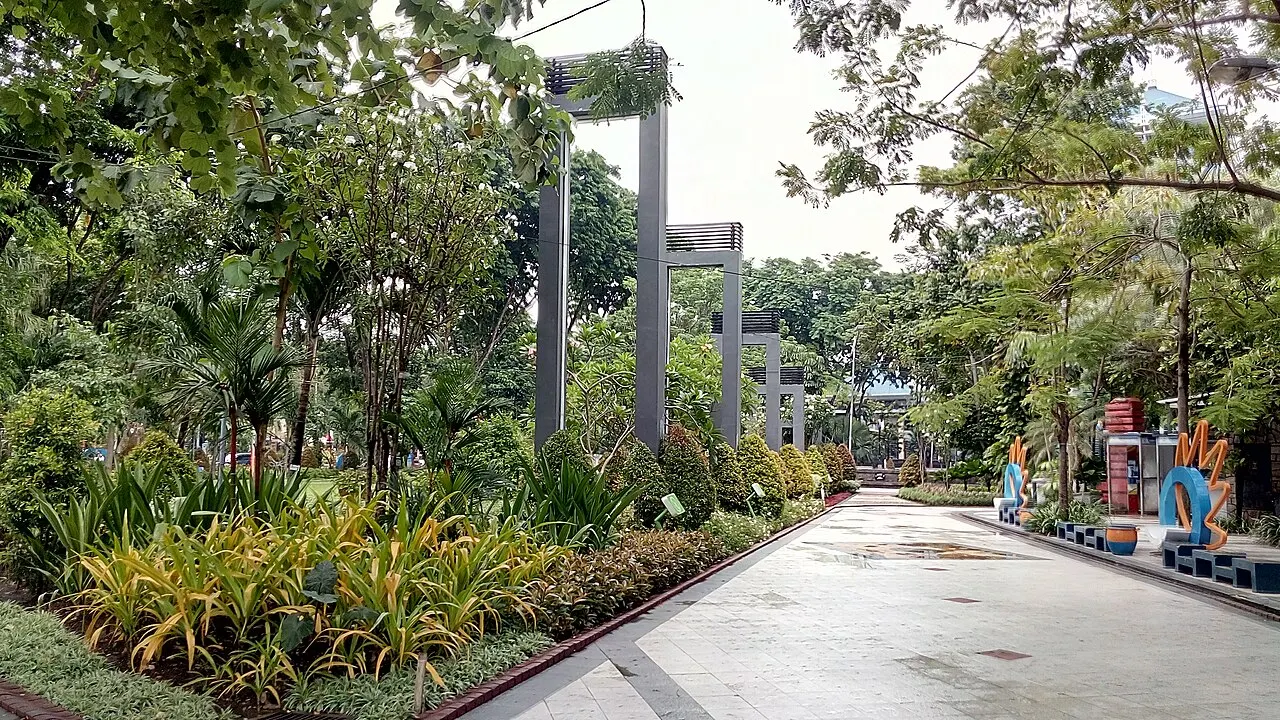 Taman Bungkul, Surabaya, East Java, Indonesia