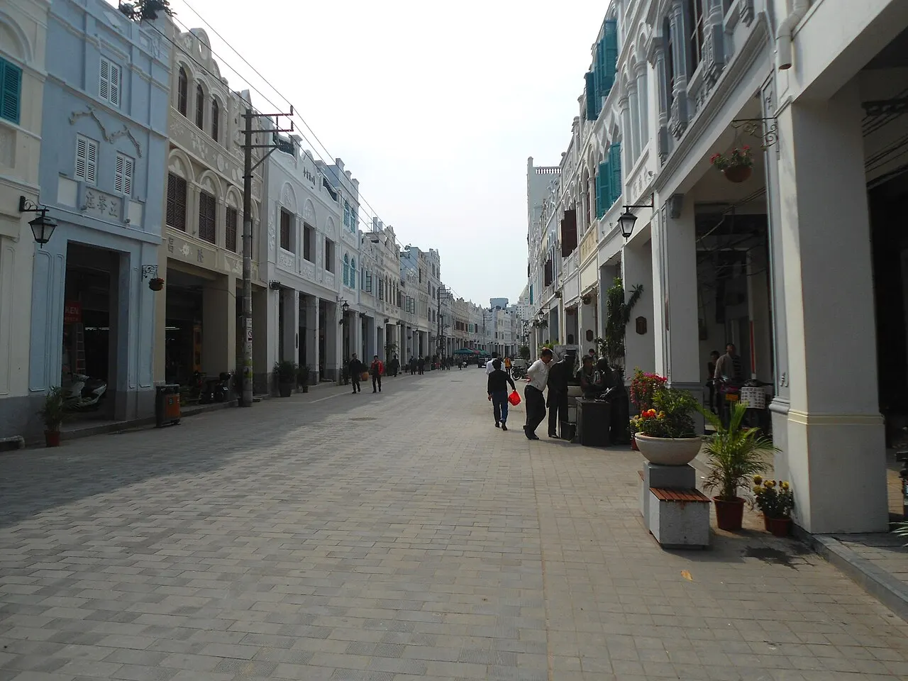 Qilou Old Street, Haikou, Hainan, China