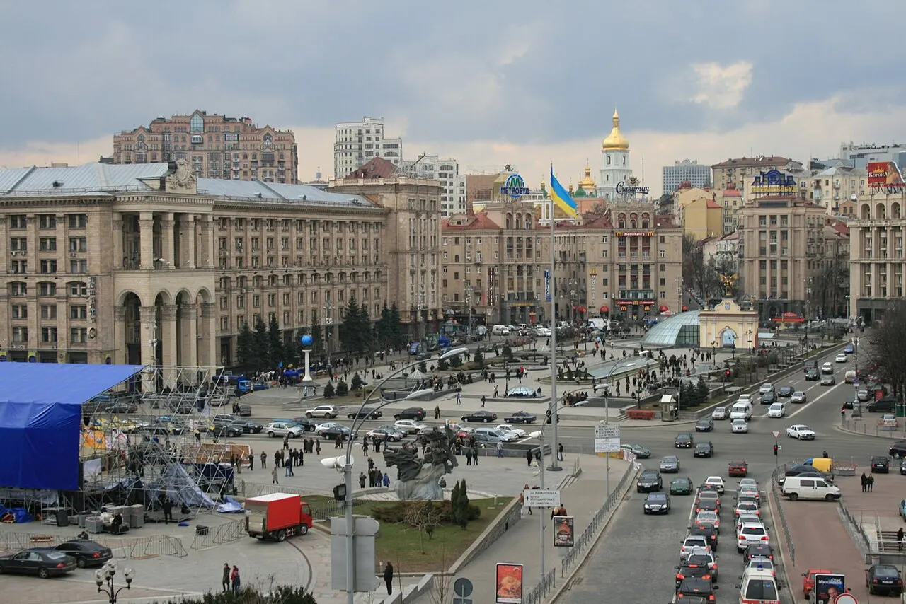 Maidan Nezalezhnosti, Kyiv, Kyiv City, Ukraine