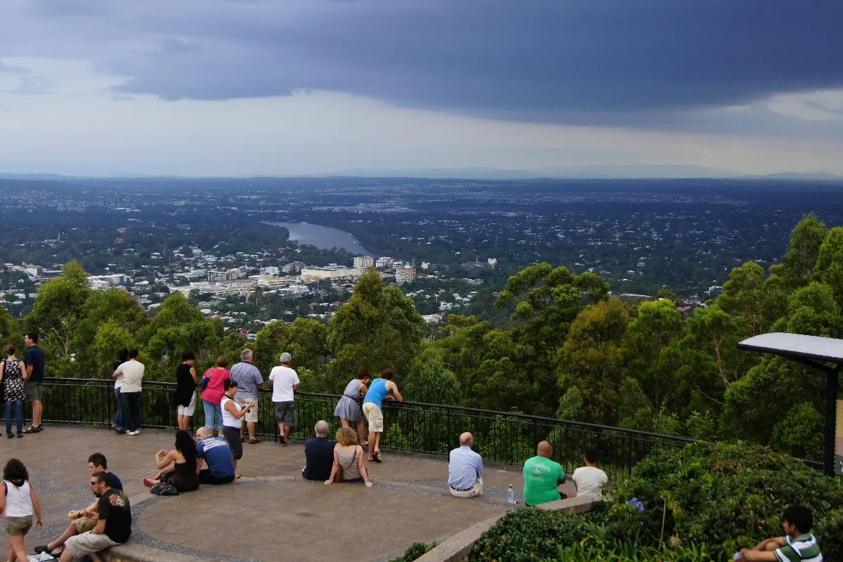 Mount Coot-tha Lookout, Brisbane, Queensland, Australia