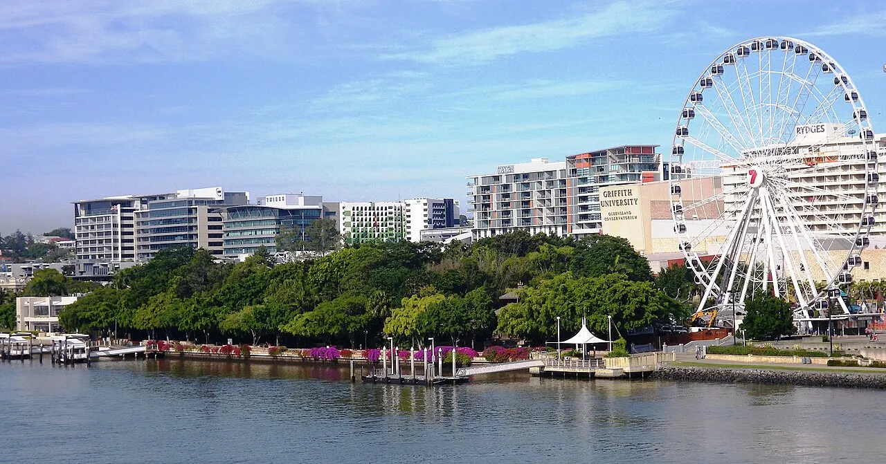 South Bank Parklands, Brisbane, Queensland, Australia