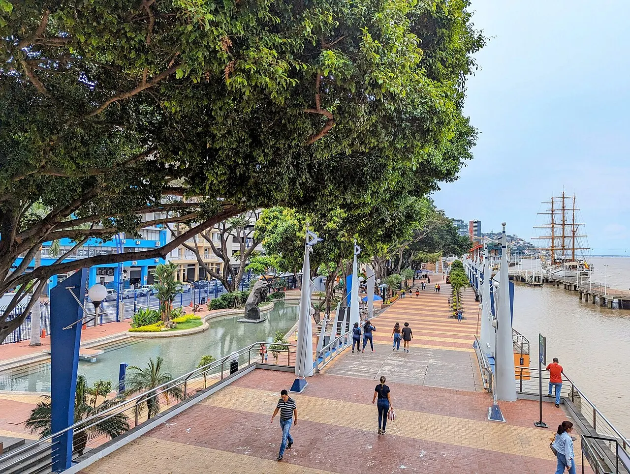 Malecón 2000, Guayaquil, Guayas, Ecuador