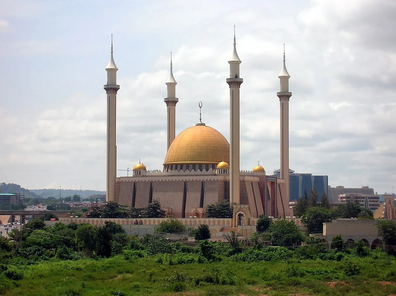 Nigerian National Mosque, Abuja, FCT, Nigeria