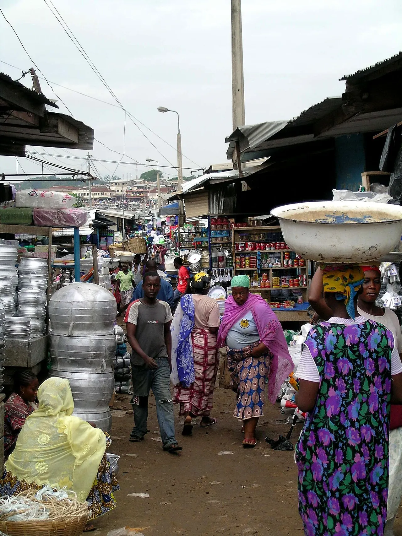 Kejetia Market, Kumasi, Ashanti, Ghana