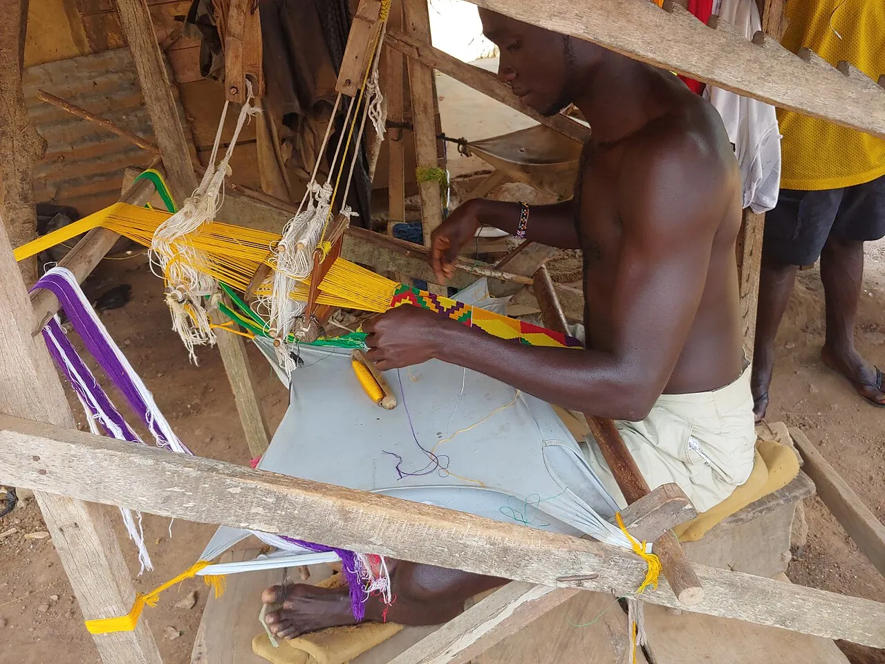 Bonwire Kente Village, Kumasi, Ashanti, Ghana