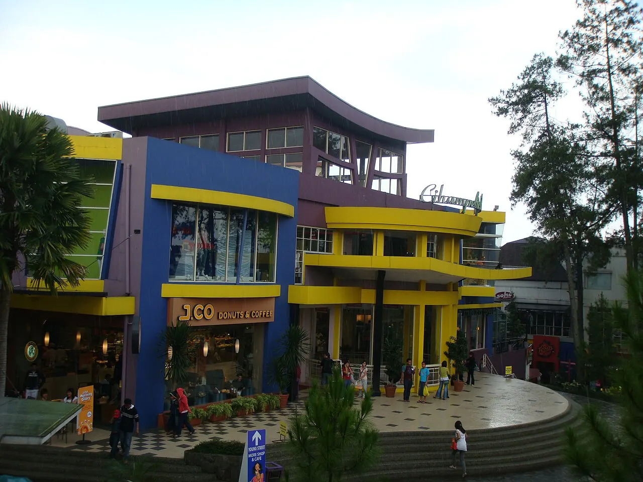Jalan Cihampelas, Bandung, West Java, Indonesia