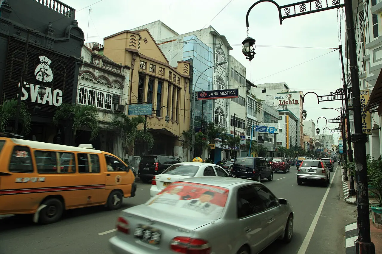 Kesawan Old Town, Medan, North Sumatra, Indonesia