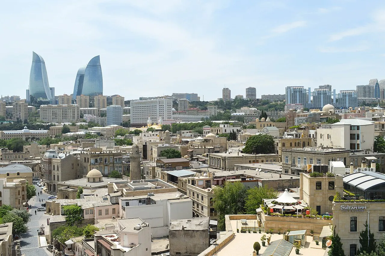 Flame Towers, Baku, Baki, Azerbaijan