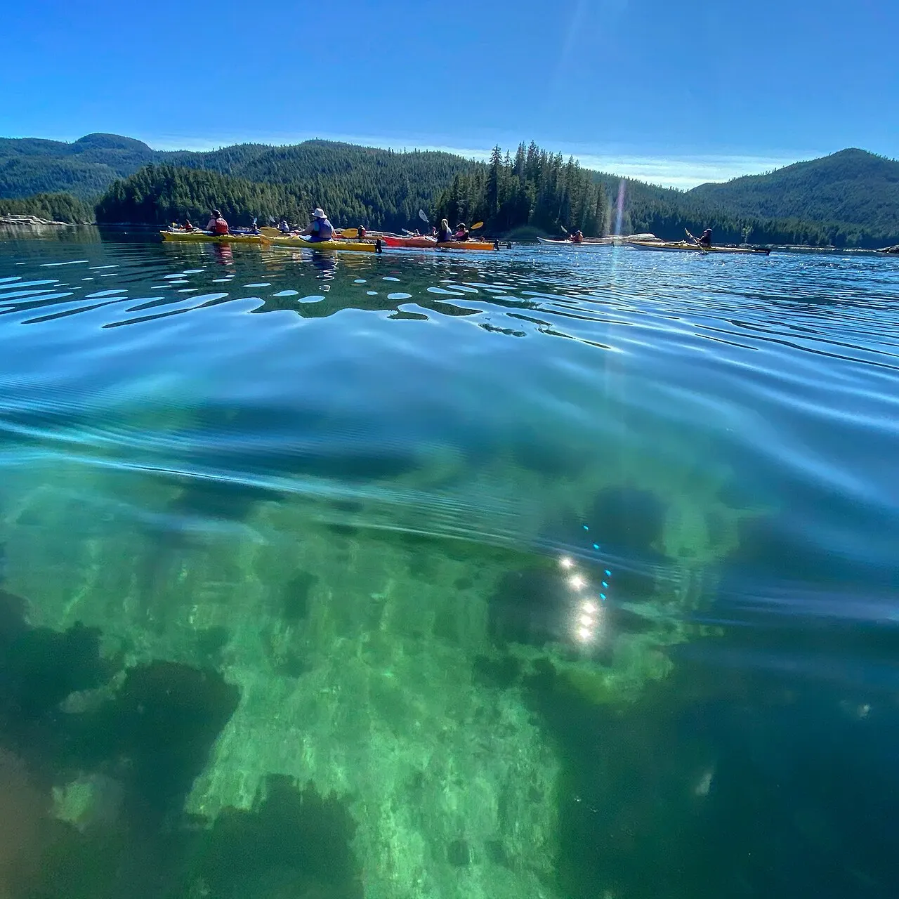 Ucluelet Inlet Kayaking, Ucluelet, British Columbia, Canada