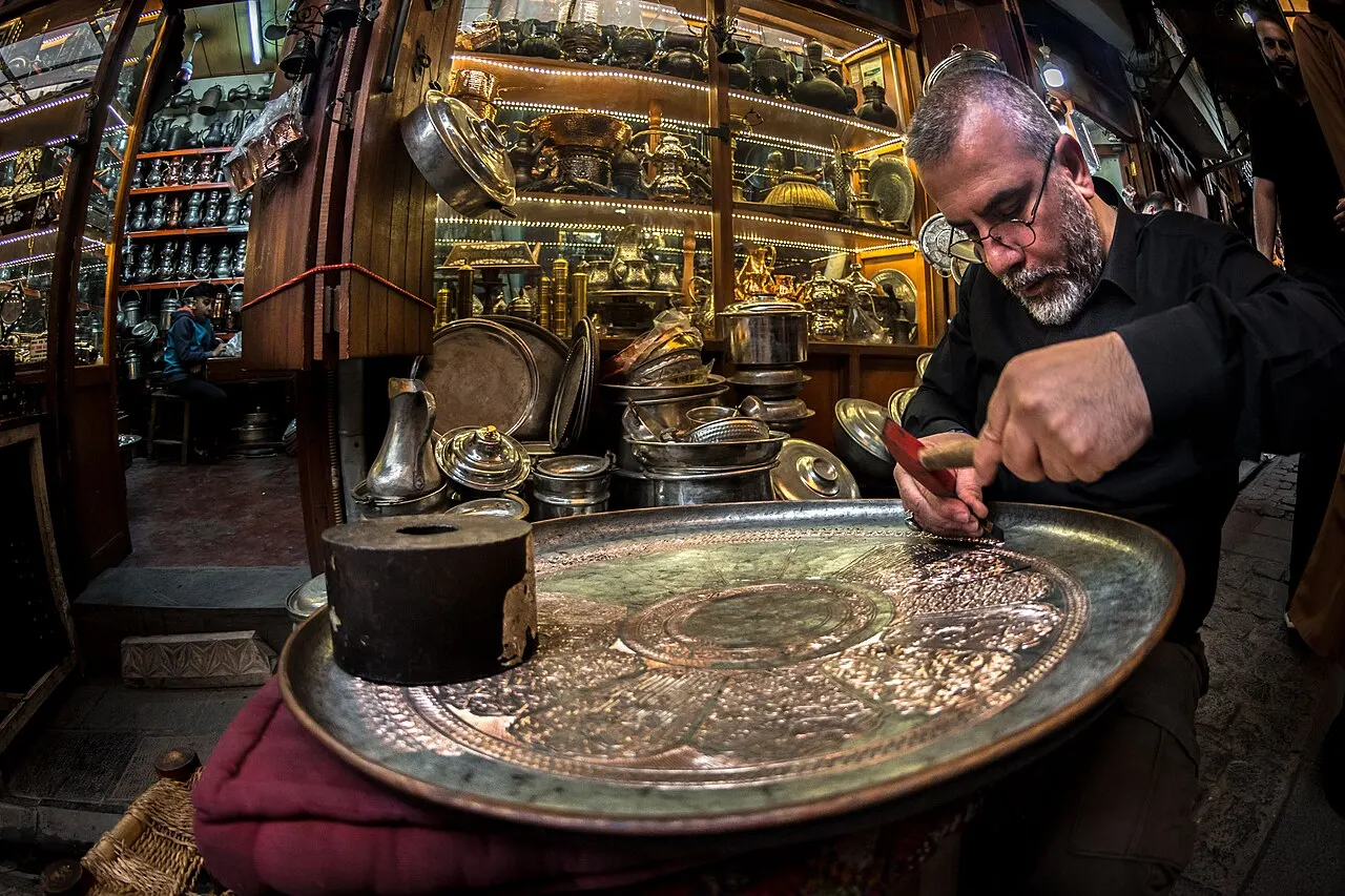 Coppersmiths Bazaar Gaziantep, Gaziantep, Gaziantep, Turkey