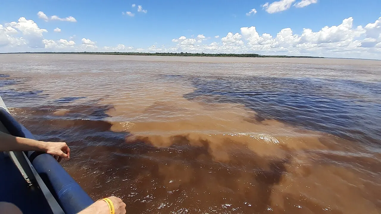 Meeting of the Waters, Manaus, Amazonas, Brazil