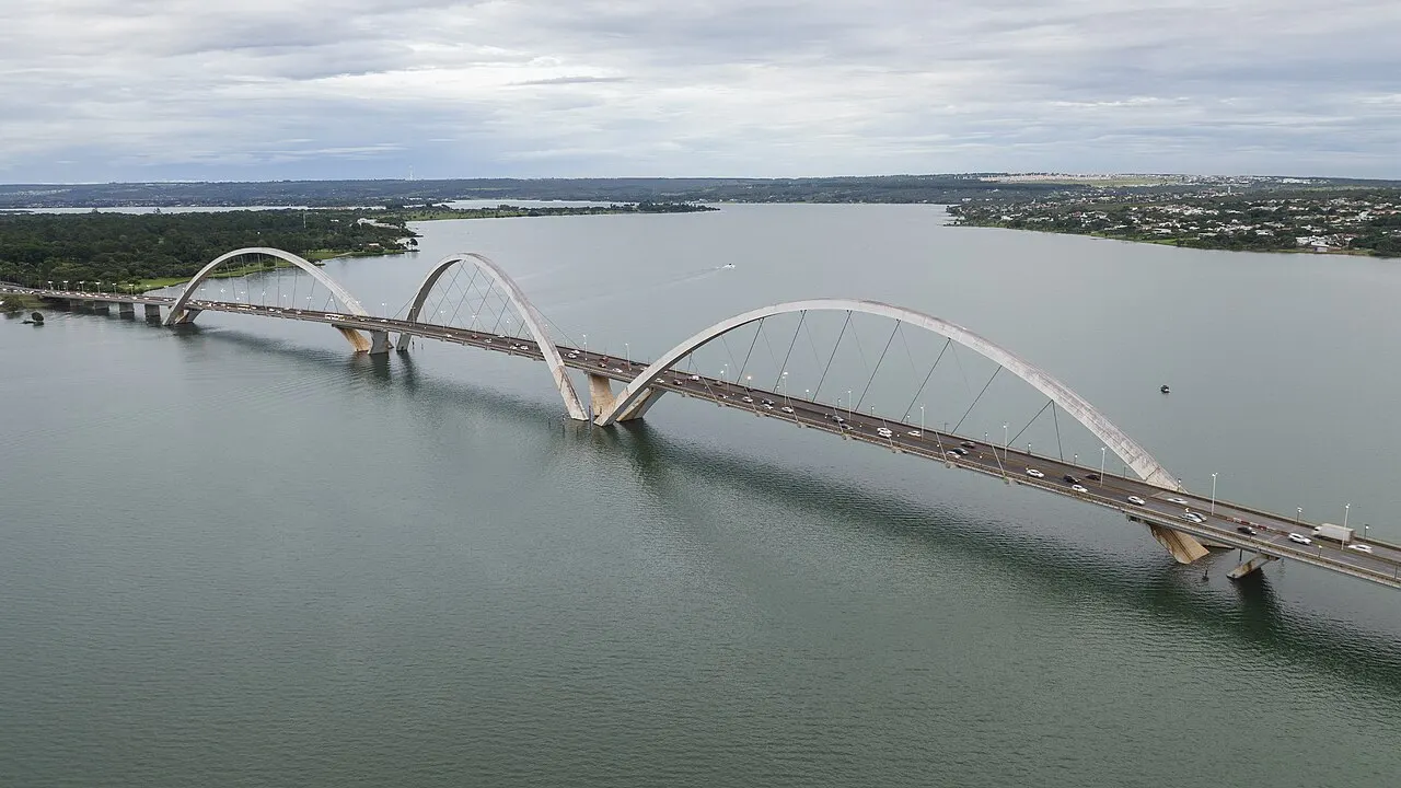 JK Bridge, Brasília, Federal District, Brazil
