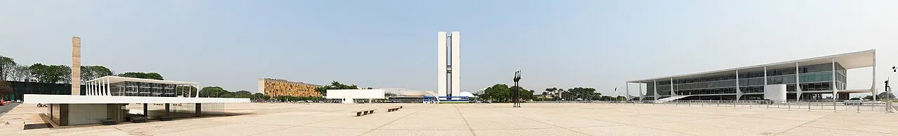 Praca dos Tres Poderes, Brasília, Federal District, Brazil