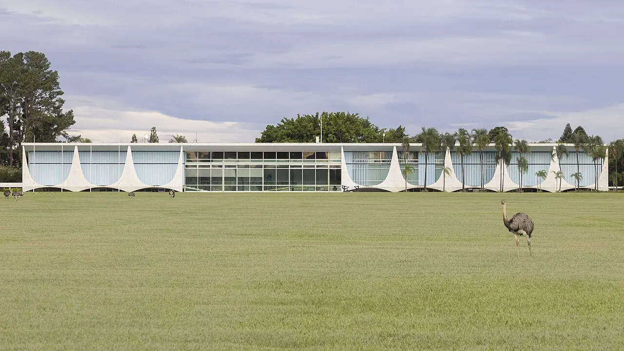 Palacio da Alvorada, Brasília, Federal District, Brazil