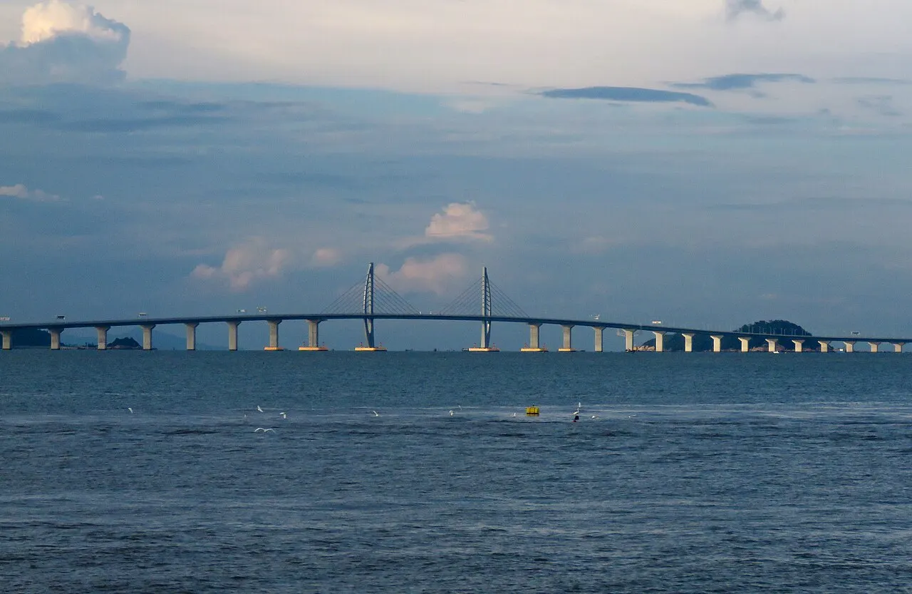 Hong Kong-Zhuhai-Macau Bridge, Zhuhai, Guangdong, China