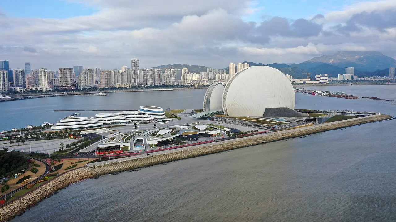 Zhuhai Grand Theatre, Zhuhai, Guangdong, China