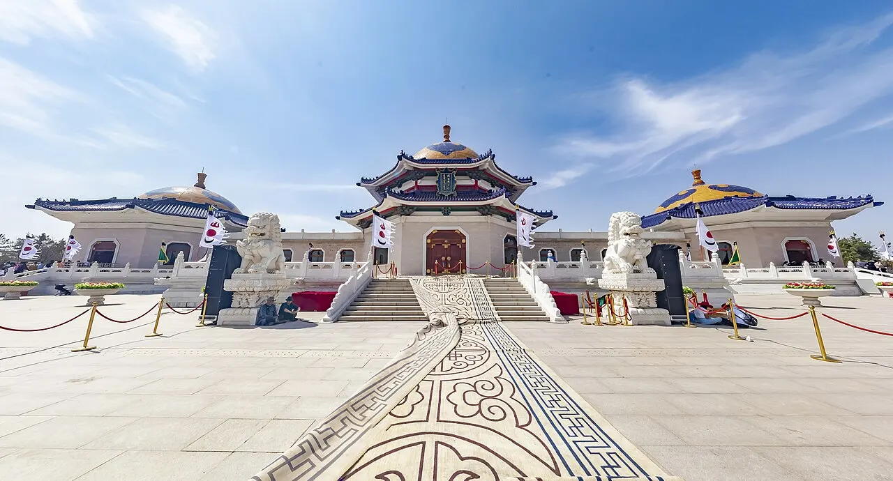 Mausoleum of Genghis Khan, Ordos, Inner Mongolia, China