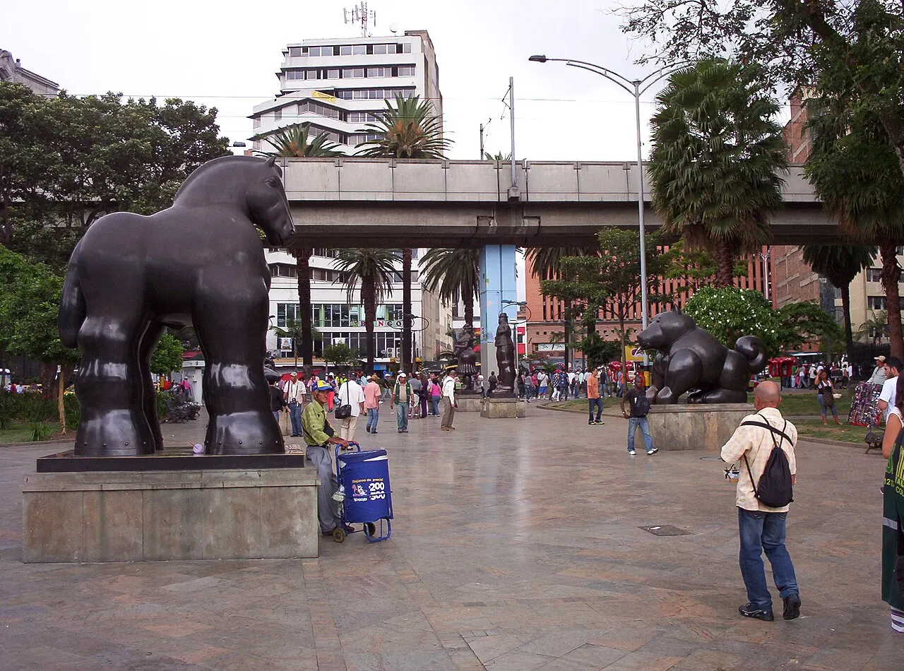 Plaza Botero, Medellín, Antioquia, Colombia