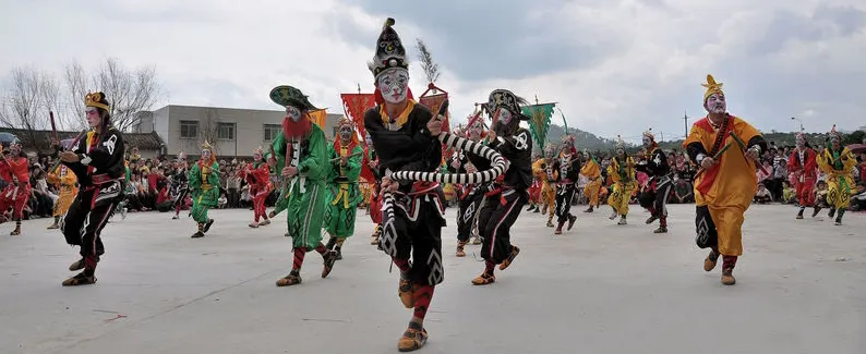 Puning Yingge Dance, Puning, Guangdong, China