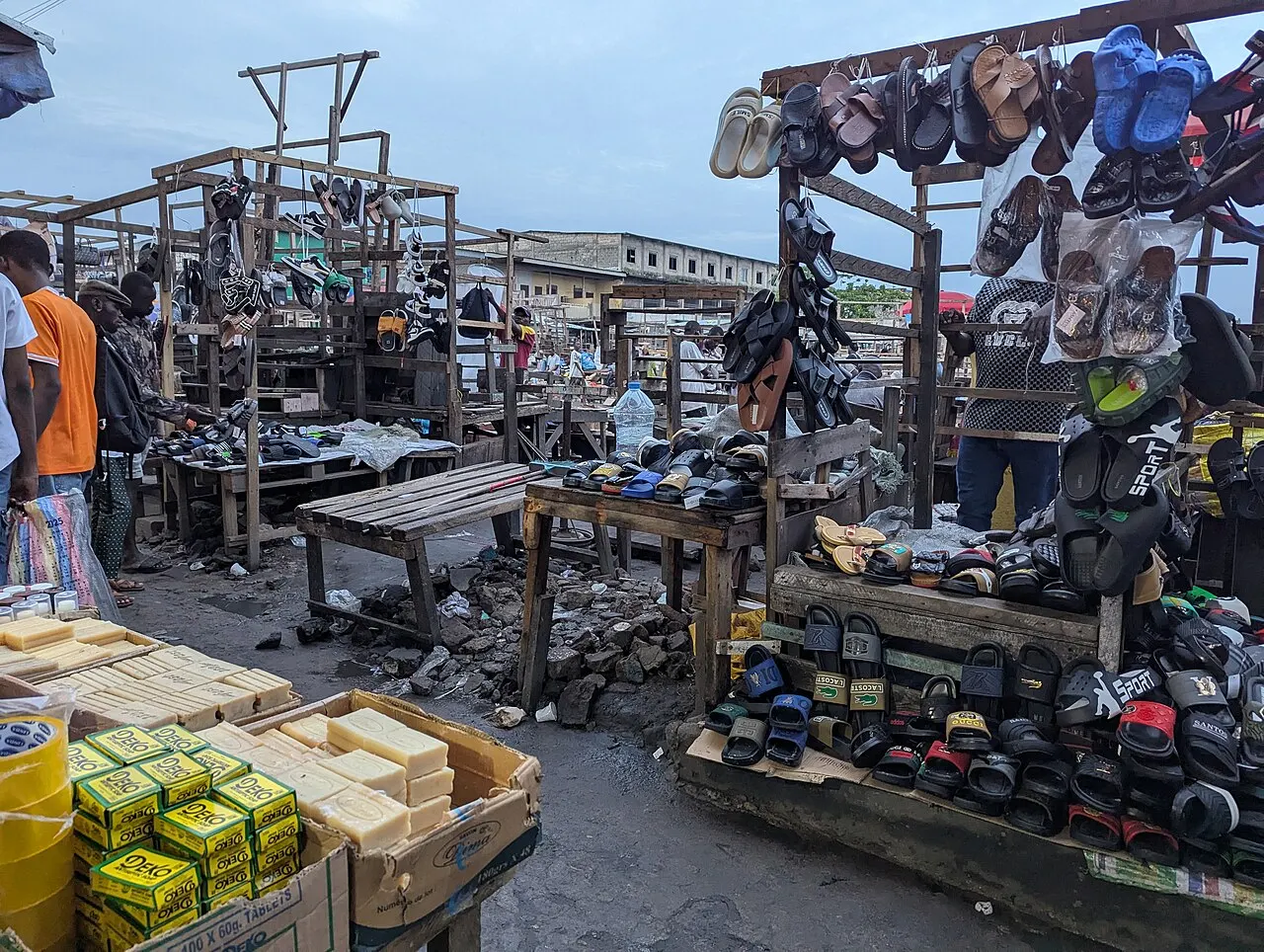 Marché Total, Brazzaville, Brazzaville, Republic of the Congo