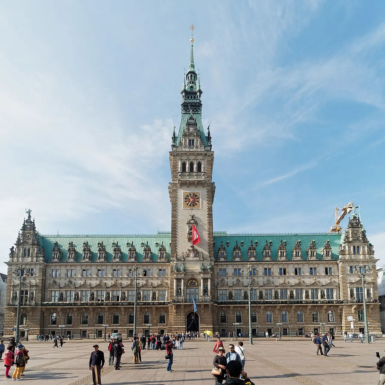 Hamburg Rathaus, Hamburg, Hamburg, Germany