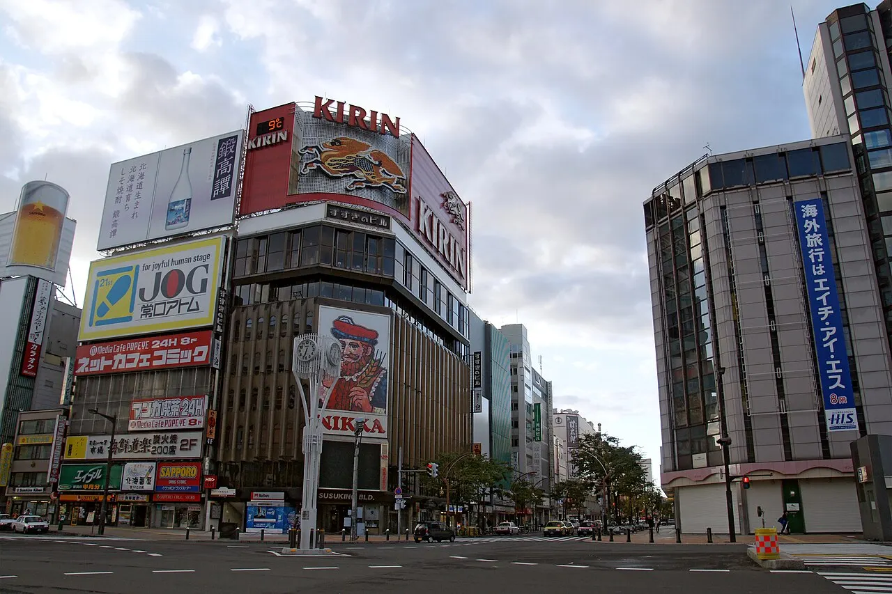 Susukino, Sapporo, Hokkaido, Japan