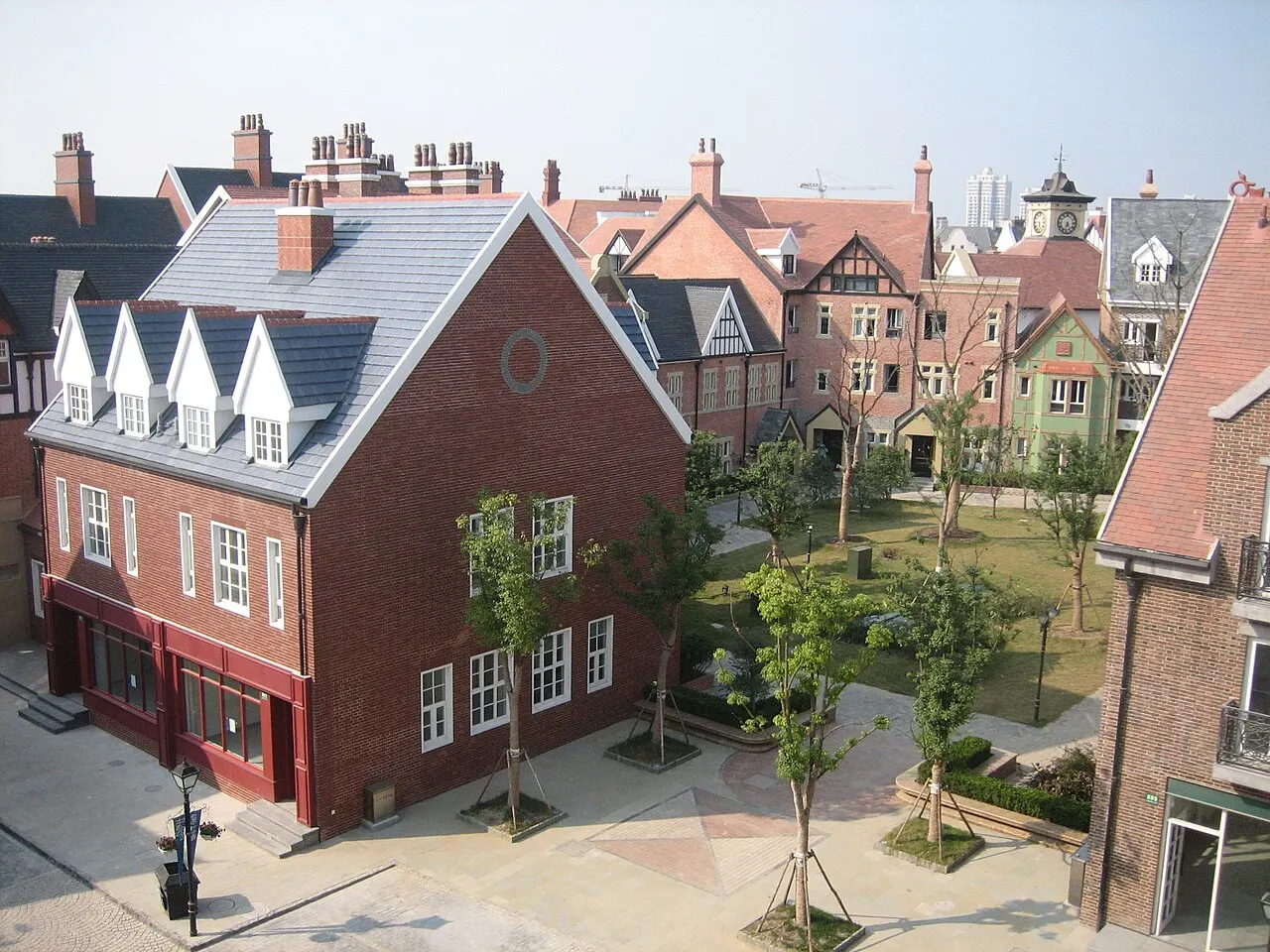 Thames Town, Songjiang, Shanghai, China