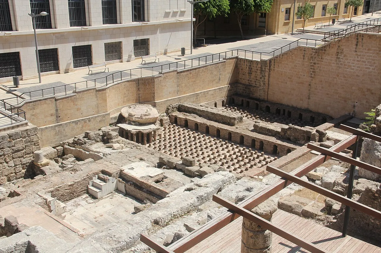 Roman Baths of Beirut, Beirut, Beirut, Lebanon
