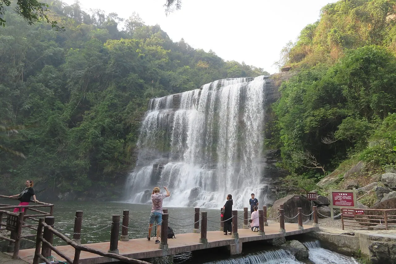 Huangmanzhai Waterfalls, Jieyang, Guangdong, China