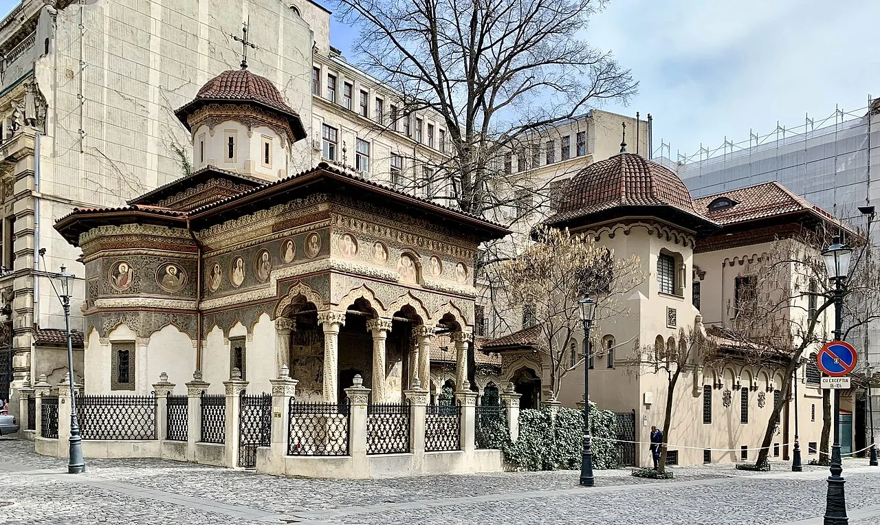 Stavropoleos Monastery, Bucharest, Bucharest, Romania
