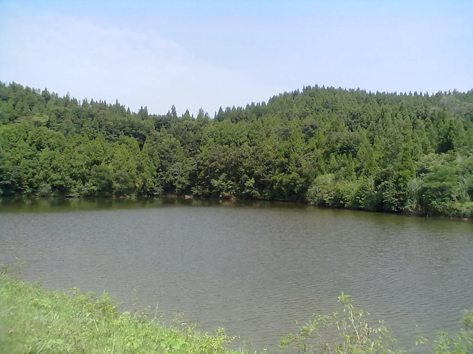 A corner of zhaojiawan Reservoir in baoma town in summer panoramio, Nanchong, Sichuan, China