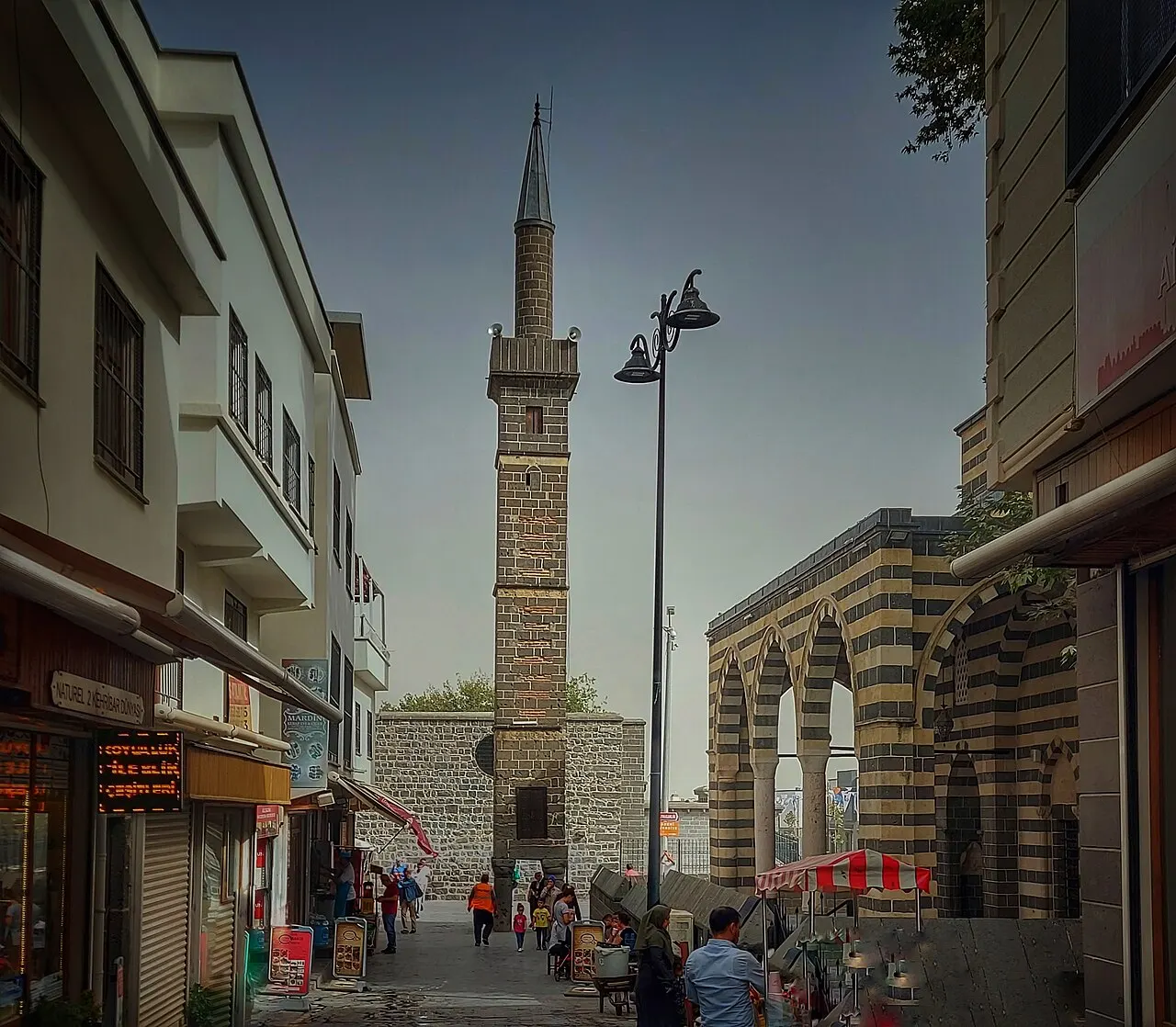 Four-Legged Minaret, Diyarbakır, Diyarbakır Province, Turkey