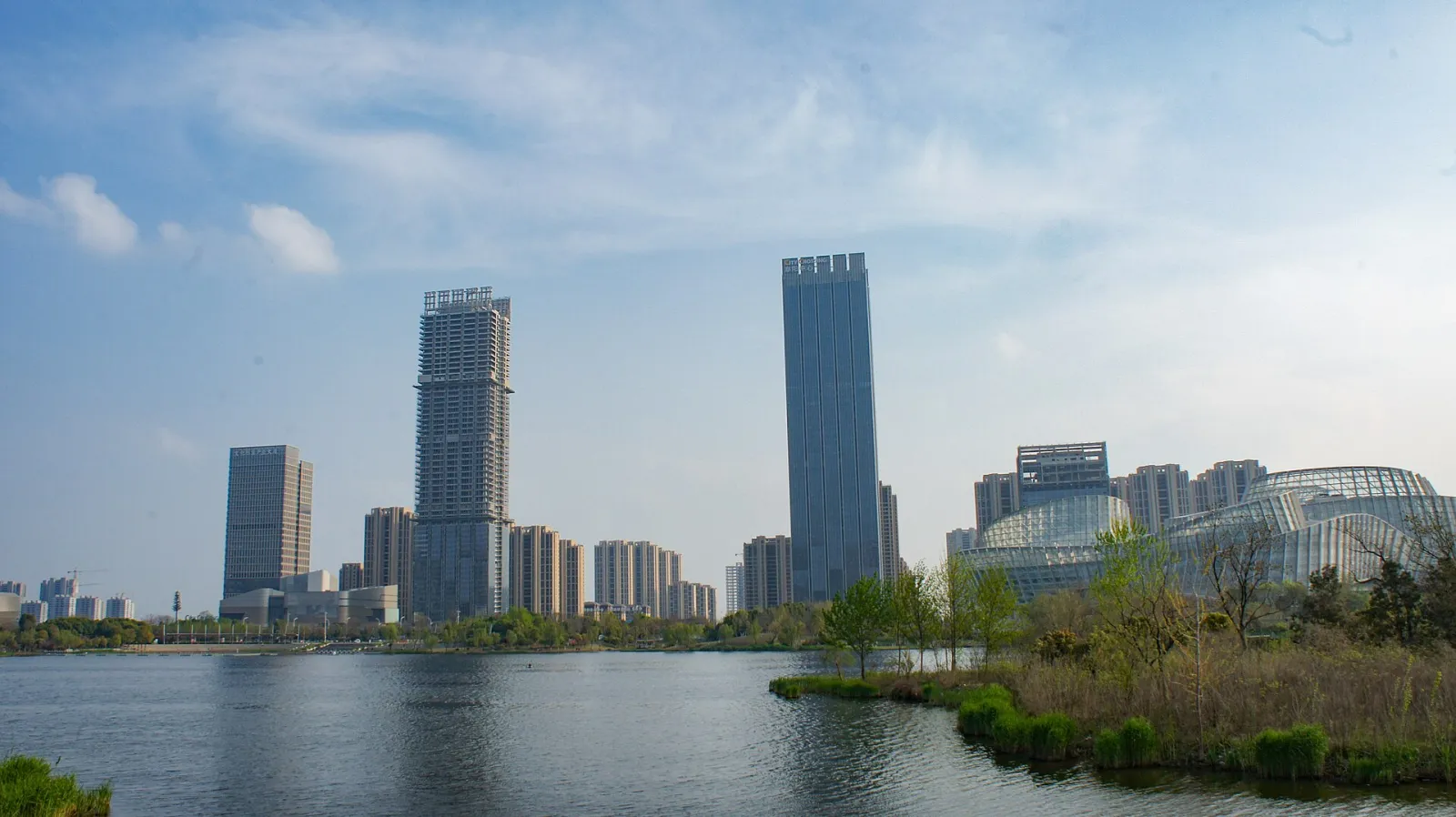 Huarun Fuyang City Crossing, Shuangqingwan Park, Fuyang, Anhui, China