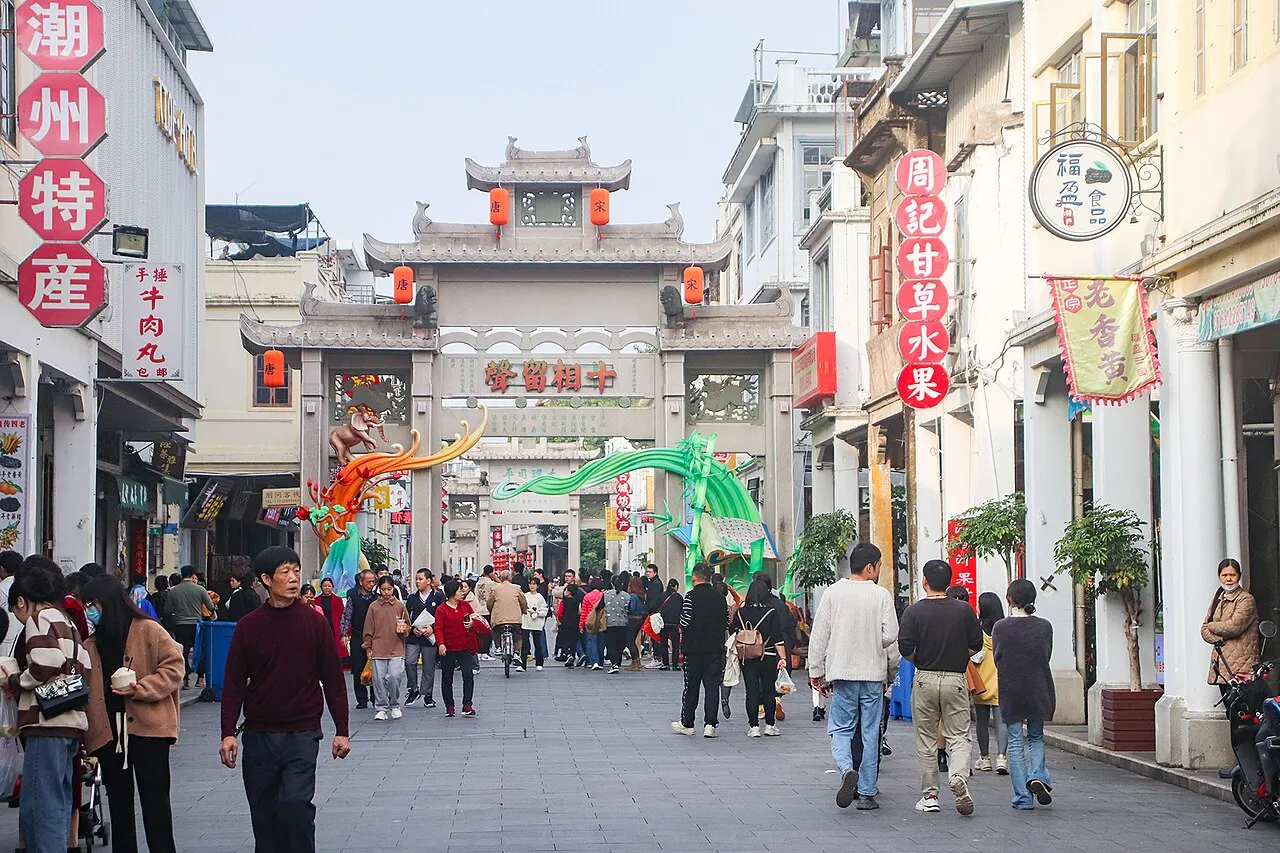 Chaozhou Paifang Street, Chaozhou, Guangdong, China