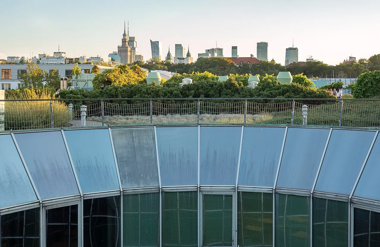 Warsaw University Library Garden, Warsaw, Mazovia, Poland
