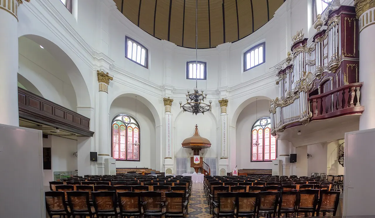 Blenduk Church, Semarang, Central Java, Indonesia