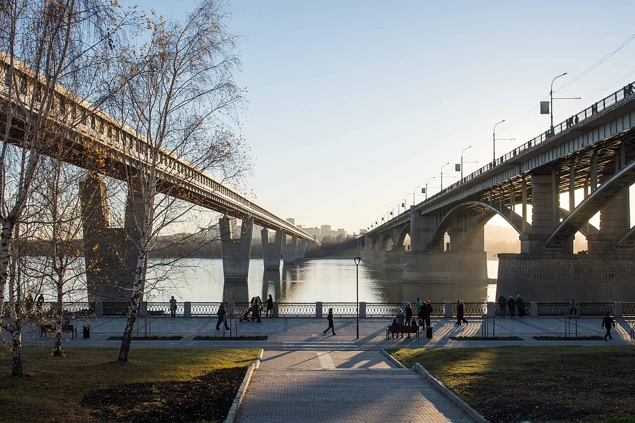 Mikhailovskaya Embankment, Novosibirsk, Novosibirsk Oblast, Russia