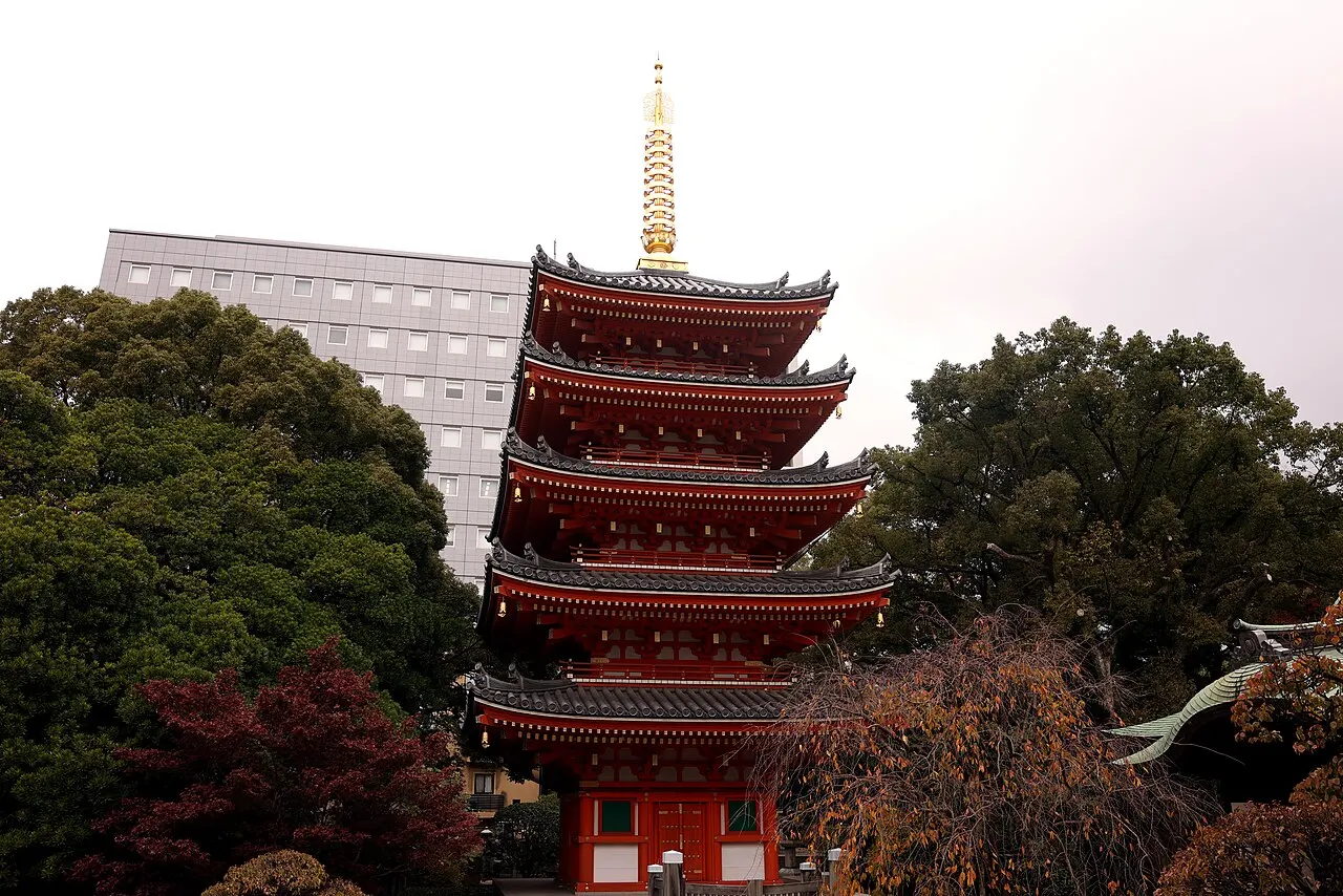 Tochoji Temple, Fukuoka, Fukuoka, Japan