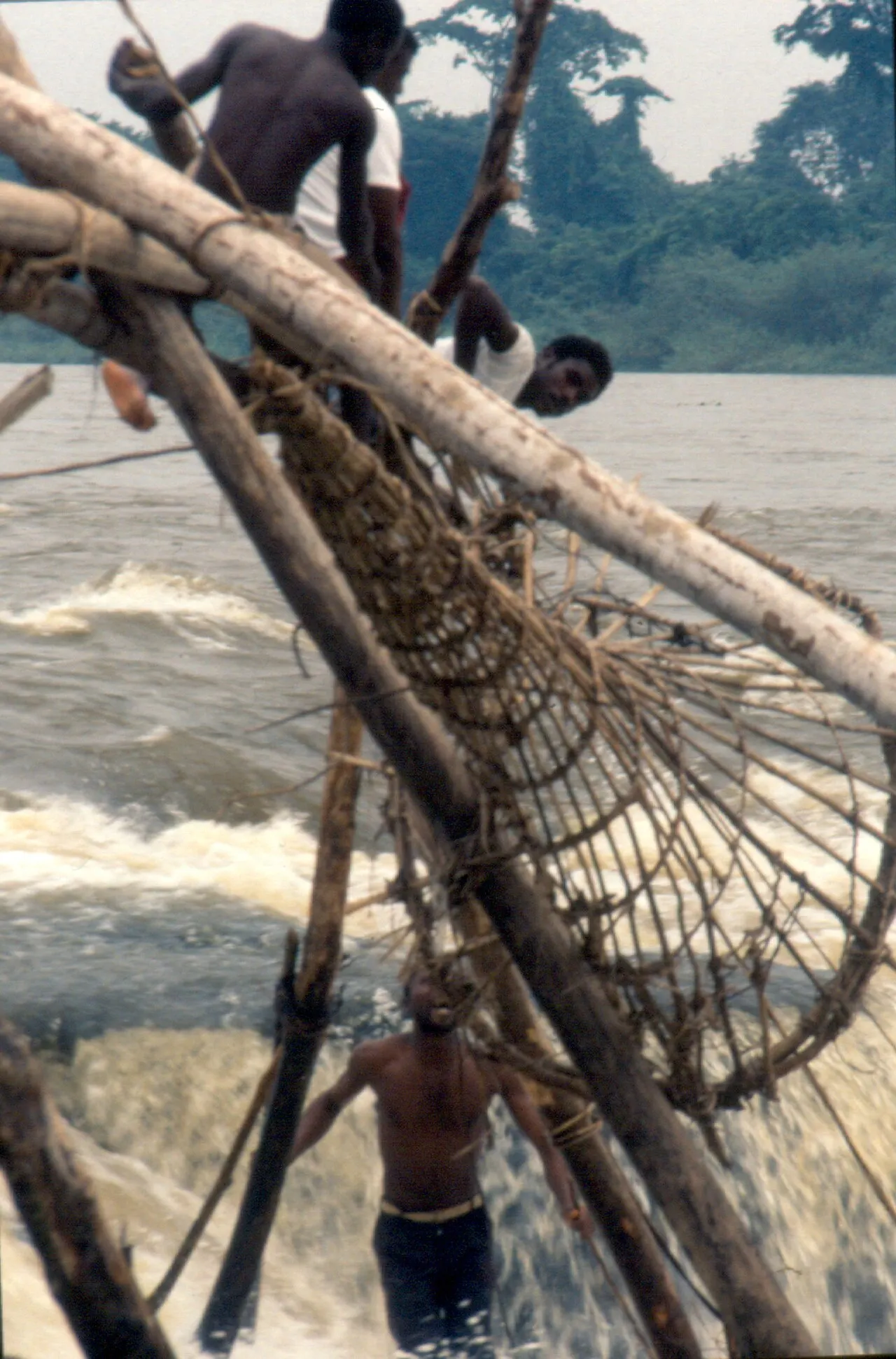 Wagenia Falls, Kisangani, Tshopo, Democratic Republic of the Congo