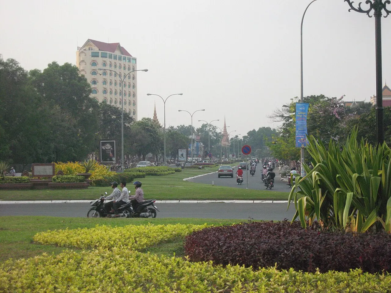 Sisowath Quay, Phnom Penh, Phnom Penh, Cambodia