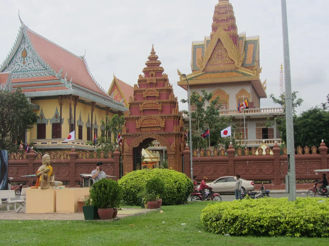 Wat Ounalom, Phnom Penh, Phnom Penh, Cambodia