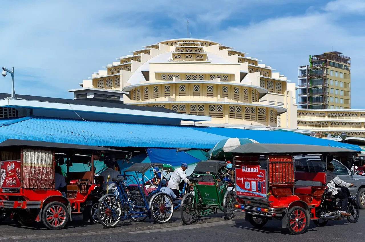 Central Market Phnom Penh, Phnom Penh, Phnom Penh, Cambodia