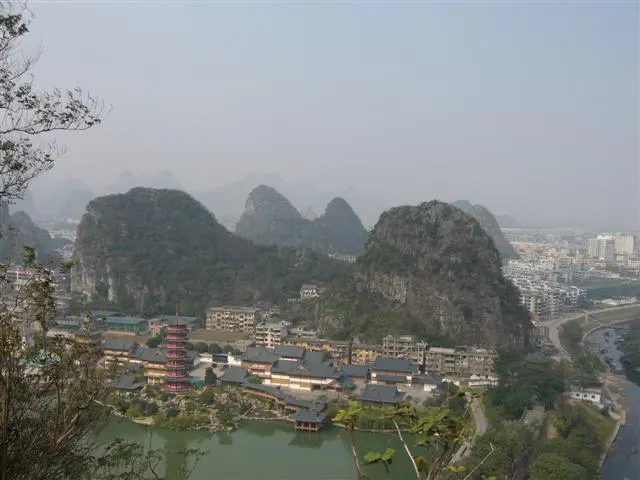 Diecai Hill, Guilin, Guangxi, China
