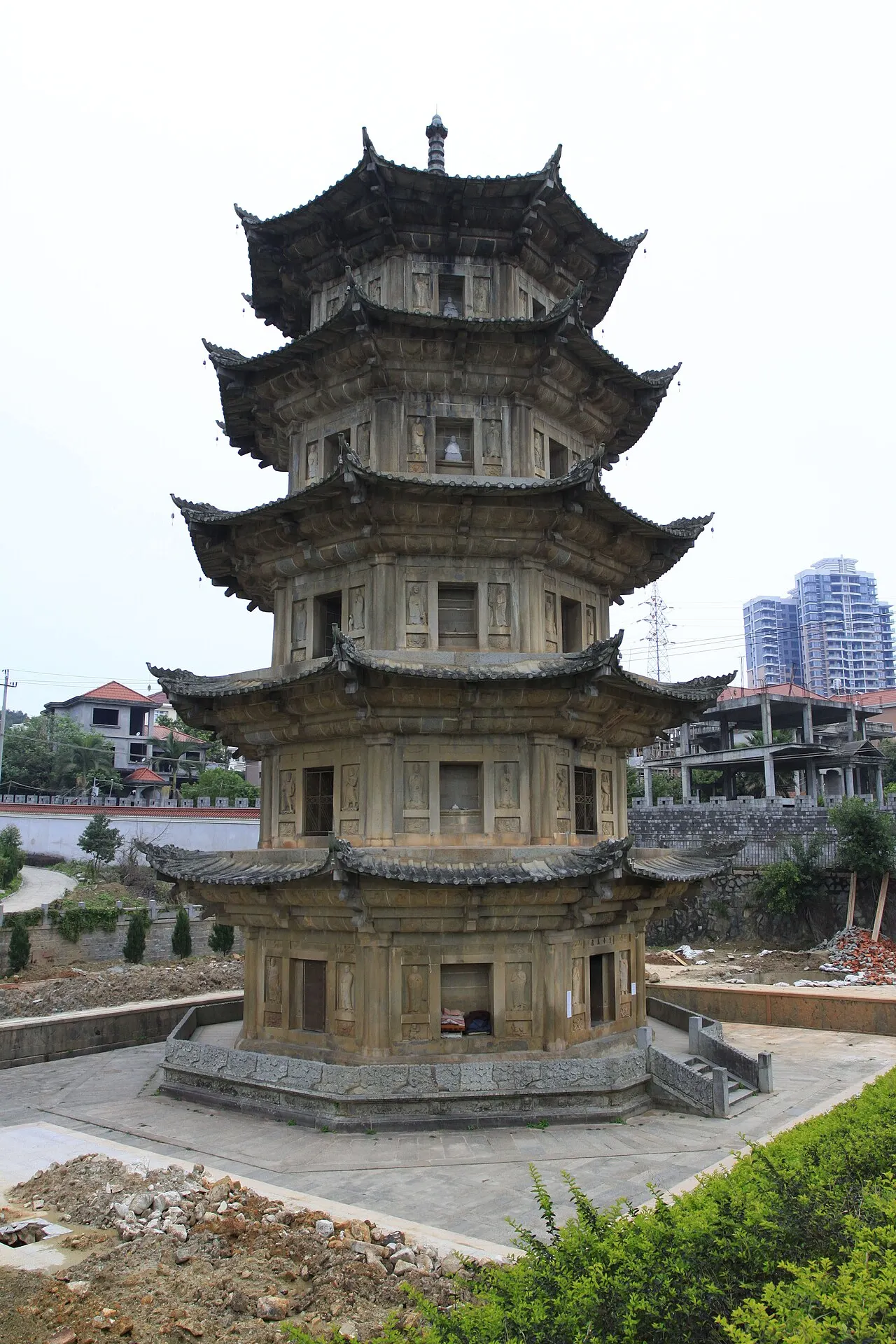 Shijia Wenfo Pagoda, Putian, Fujian, China