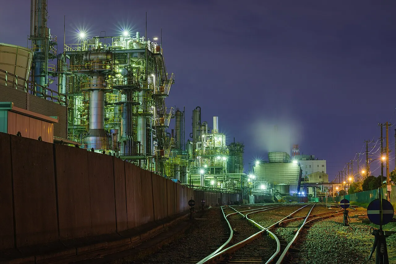 Kawasaki Factory Night Views, Kawasaki, Kanagawa, Japan