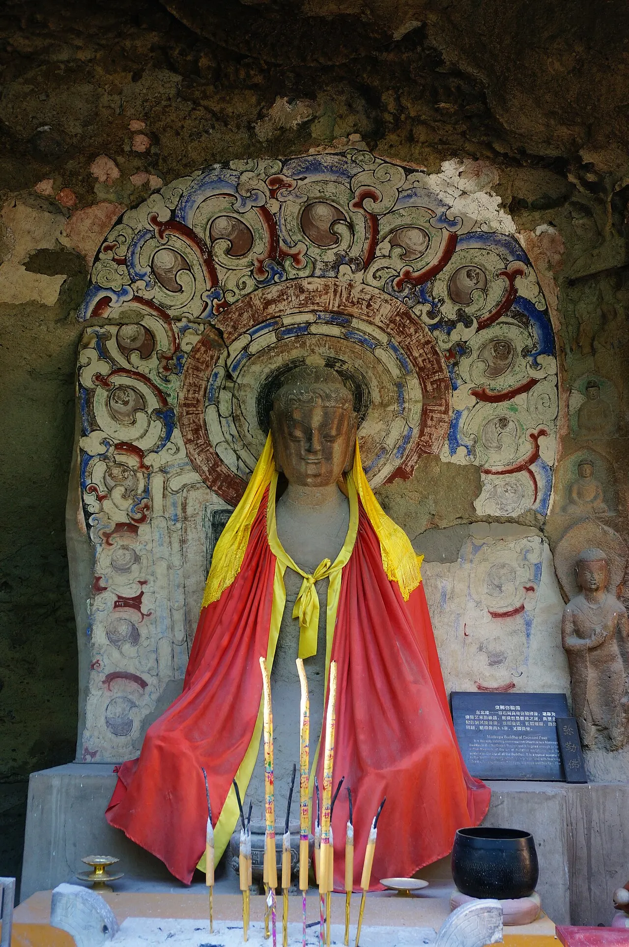 Wanfotang Grottoes, Jinzhou, Liaoning, China