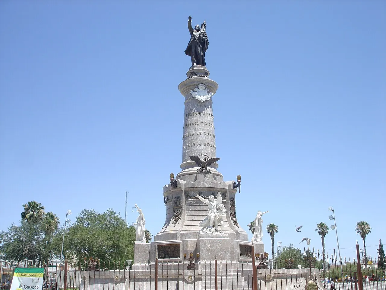 Monumento a Benito Juárez, Ciudad Juárez, Chihuahua, Mexico